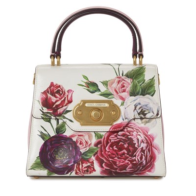 Lot 371 - Dolce & Gabbana, a peony Welcome handbag.