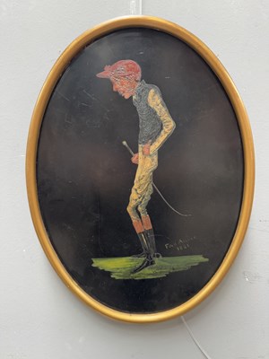 Lot 337 - A full-length portrait of Fred Archer in his...