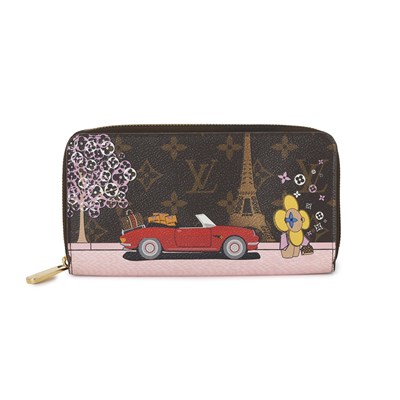 Lot 479 - Louis Vuitton, a Christmas Animation Zippy wallet.