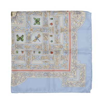 Lot 432 - Hermes, a Joyaux de l'Ete silk scarf.