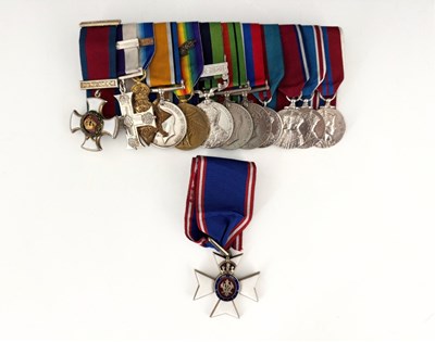 Lot 202 - A Great War and World War II Military Cross,...