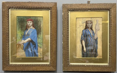 Lot 319 - After Charles Landelle (French, 1821-1908), 'A...