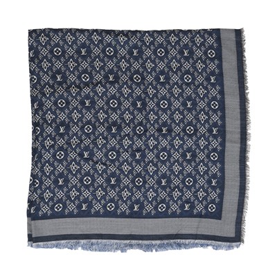 Lot 484 - Louis Vuitton, a Since 1854 silk/wool shawl.