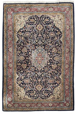 Lot 712 - A Kashan/Sarouk carpet rug, Northern Persia,...