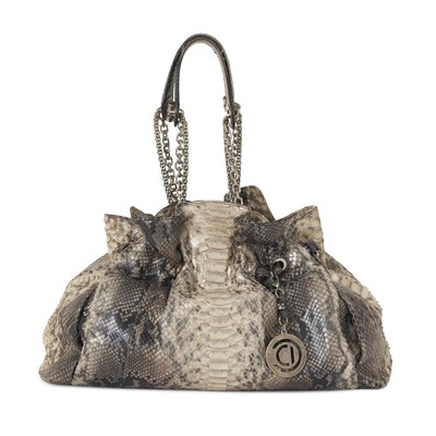 Lot 363 - Christian Dior, a python Le Trente handbag.