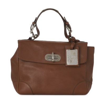 Lot 512 - Ralph Lauren, a tan leather Tiffin handbag.