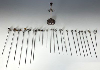 Lot 130 - Charles Horner, fourteen various silver hat...