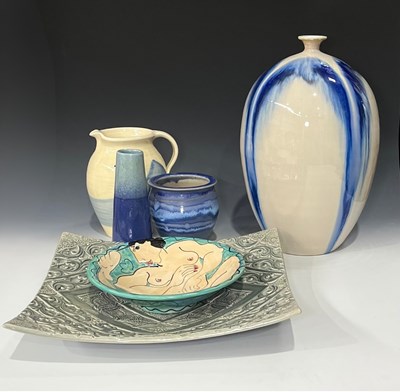 Lot 101 - Karen Atherley (British, b.1961), a bowl...