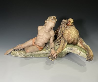 Lot 162 - By Tiziano for Capodimonte, 'Androcles and the...
