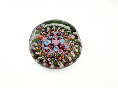 Lot 388 - Clichy, a millefiori glass paperweight