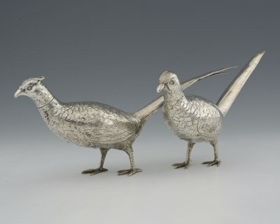 Lot 70 - A pair of early twentieth-century silver...