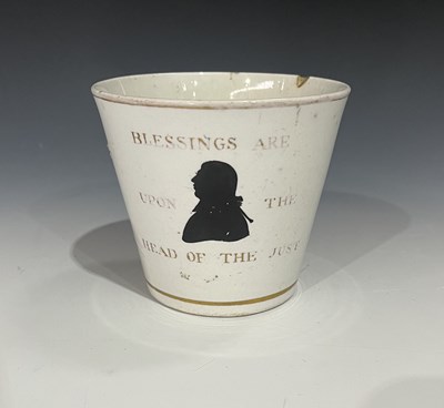 Lot 143 - A late 18th/early 19th century motto ware...