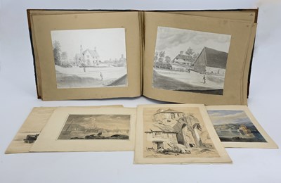 Lot 269 - James Wilcox (British 1778-1865), Sketches in...