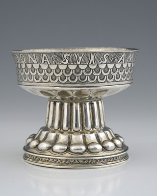 Lot 220 - An Edwardian silver model of the 16th-century...