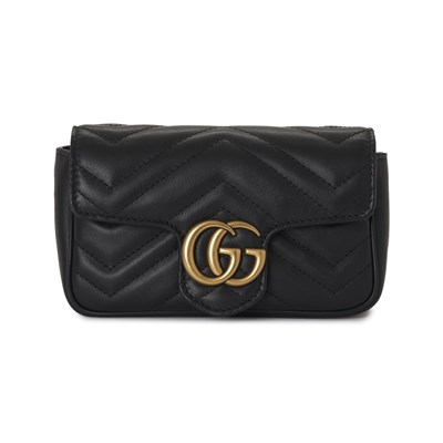 Lot 399 - Gucci, a super mini GG Marmont handbag.
