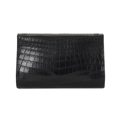 Lot 428 - Hermes, a 2004 crocodile Karo GM pouch.