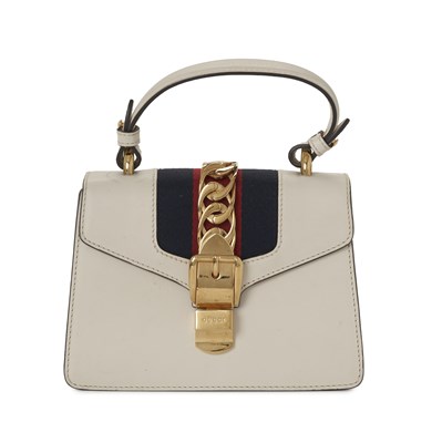 Lot 402 - Gucci, a mini Sylvie handbag.