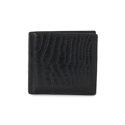 Lot 429 - Hermes, a 2003 alligator bifold wallet.
