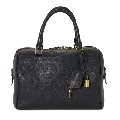 Lot 457 - Louis Vuitton, an empreinte Speedy Bandouliere 25 handbag.