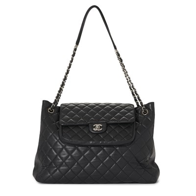 Lot 329 - Chanel, a quilted Paris-Edinburgh Flap Tote.