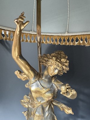 Lot 648 - An early 20th century onyx and gilt metal...