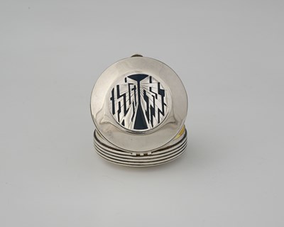 Lot 304 - Martyn Pugh, an Elizabeth II Modernist silver...