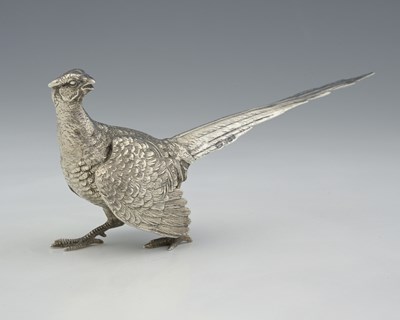 Lot 190 - A twentieth-century silver cast model of a...