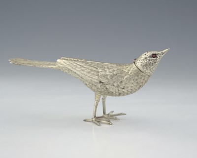 Lot 191 - A Dutch 0.835 standard model of a standing...