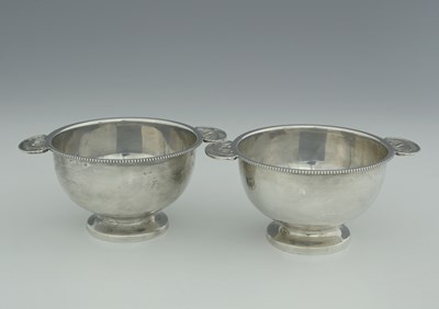 Lot 114 - A pair of George V silver dishes or bowls, of...