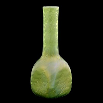 Lot 437 - Kralik, a Secessionist iridescent glass Fish...