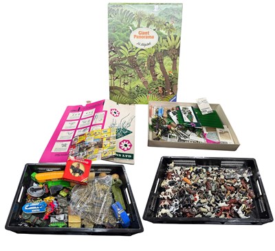 Lot 12 - A large collection of Britains and other die...