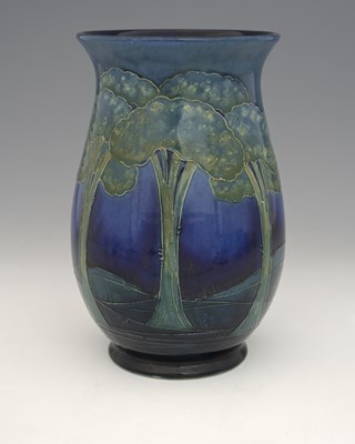 Lot 537 - William Moorcroft, a Moonlit Blue vase, circa...