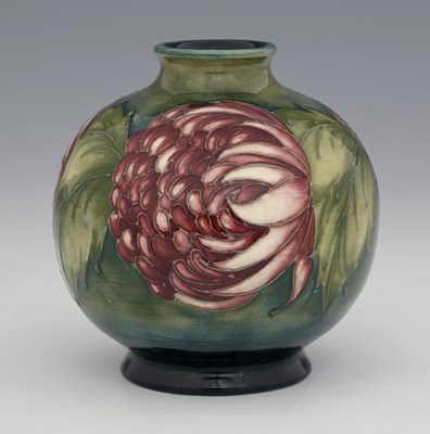 Lot 542 - William Moorcroft, a Waratah vase, circa 1932,...