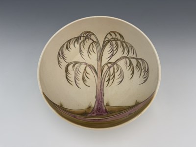 Lot 690 - William Moorcroft, a Weeping Willow Landscape...