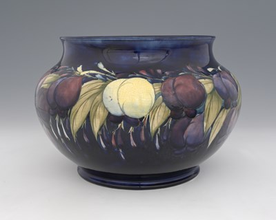 Lot 535 - William Moorcroft, a large Wisteria jardiniere,...