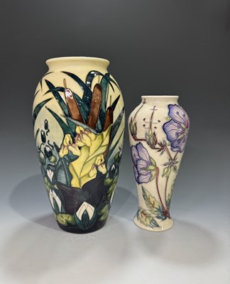 Lot 149 - Two Moorcroft vases including Lamia pattern by...