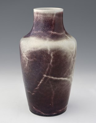 Lot 611 - Ruskin Pottery, a High Fired vase, 1920,...
