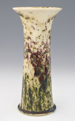 Lot 625 - Ruskin Pottery, a High Fired vase, 1909,...