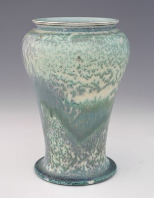 Lot 628 - Ruskin Pottery, a High Fired vase, 1900,...