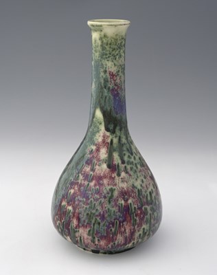 Lot 637 - Ruskin Pottery, a High Fired vase, 1906,...