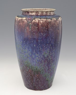 Lot 636 - Ruskin Pottery, a High Fired vase, 1914,...