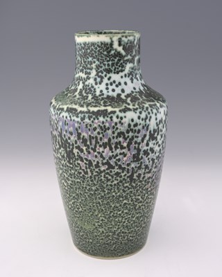 Lot 640 - Ruskin Pottery, a large High Fired vase, 1910,...