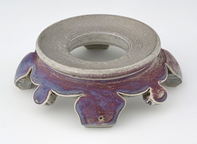 Lot 622 - Ruskin Pottery, a High Fired vase or lamp...