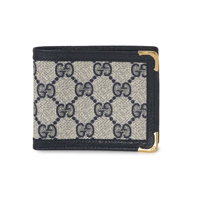 Lot 416 - Gucci, a vintage Supreme bifold wallet.