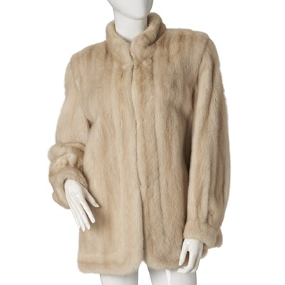 Lot 547 - Birger Christensen, an azurene mink jacket.