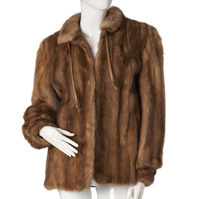 Lot 540 - Sefton Marks, a golden mink fur jacket.