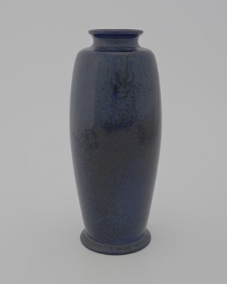Lot 644 - Ruskin Pottery, a Souffle glazed vase, 1919,...