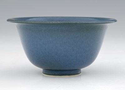 Lot 589 - Ruskin Pottery, a Souffle glazed bowl, 1919,...
