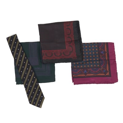 Lot 532 - Men's silk accessories.
