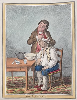 Lot 350 - After James Gillray (British, 1756-1815), 'A...